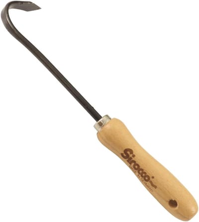 Onkruidsteker Hout - Handegereedschap Tuin - Onkruid Verwijderen - Duurzaam Beukenhout - 14 cm