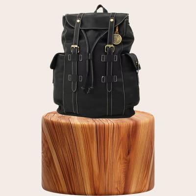 DE LAMASSU® Leren Laptop Rugzak 16 Inch – Vintage Backpack Echt Leer – Unisex Rugtas voor Werk, School, Reizen en Laptop