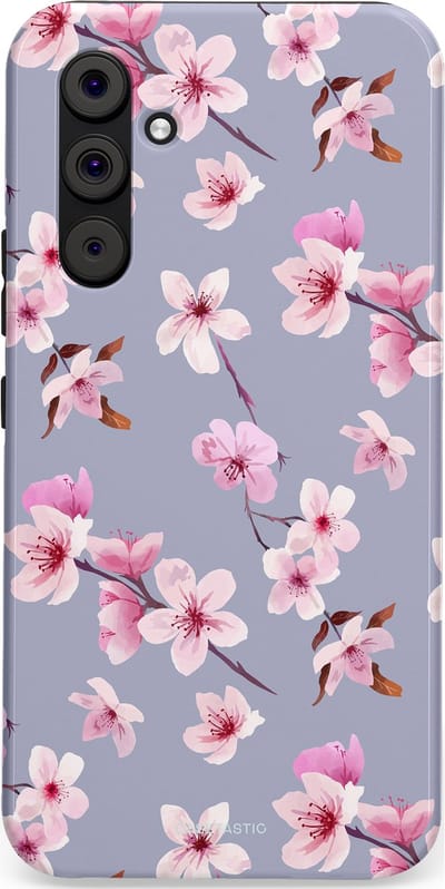Casetastic Hoesje Geschikt voor Samsung A54 (5G) - Stijlvolle Beschermende Duo-layer Case - Bloemsem Bries