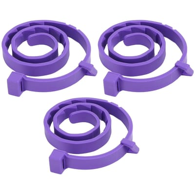 3 Colliers Apaisants pour Chats Animaux 15 pouces Réglables Étanches TPR Doux Relaxants Colliers Calmants pour Chat purple