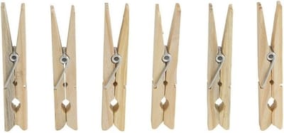 Betra Wasknijpers jumbo - 20x - hout - wasgoedknijpers - grote knijpers - huishoudelijke producten