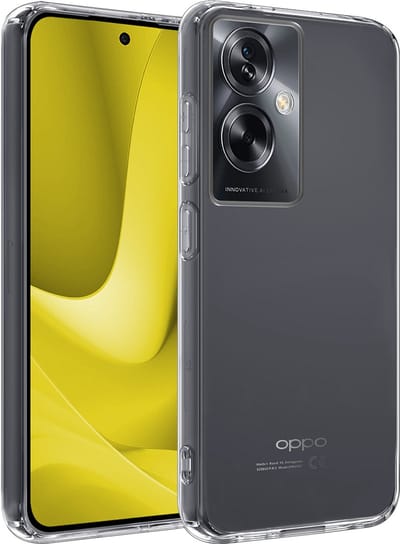 Hoesje - Geschikt voor OPPO A79 - Sterk & Shockproof - Hoes Cover - Siliconen Case - Telefoonhoesjes - Transparant