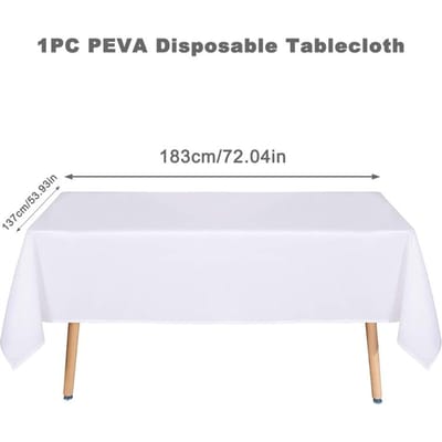 Meerkleurige Wegwerp Tafelkleed Scandinavisch Plastic Tafelhoes Rustieke Bruiloft Verjaardagsfeest Tafelkleed Huis Hotel Decoratie