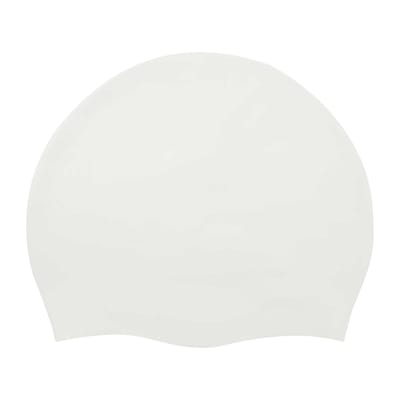 Speedo Unisex volwassene 2024 silicone badmuts (Wit)