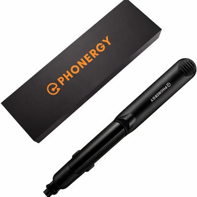 Phonergy SteamPro -Stijltang -Krultang- 2-in-1 – Stoomfunctie – Titanium Keramische Platen – Infrarood Technologie – LED Display – Mat Zwart