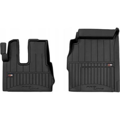 Frogum 3D Rubberen Vloermatten Set – Geschikt voor MERCEDES-BENZ Actros MP4 2011-2019 – TPE Premium Kwaliteit – Extra Hoge Rand 6 cm – Geurloos – Zwart