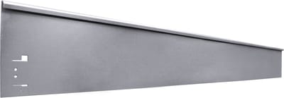 Borderrand metaal 13,5 cm x 120 cm | Gazonrand | Kantopsluiting, kleurloos