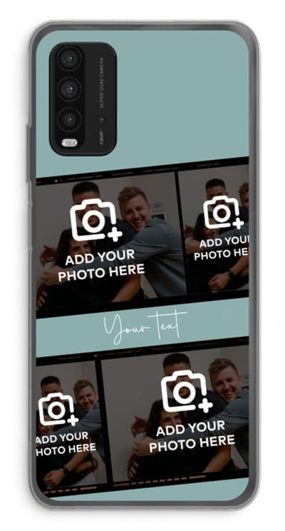 Gepersonaliseerd - Case Company® - Hoesje geschikt voor Xiaomi Redmi 9T hoesje - Filmrol N°2 - Soft Cover Telefoonhoesje - Bescherming aan alle Kanten en Schermrand