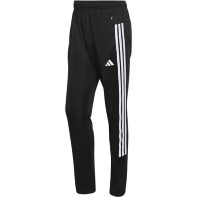 Adidas Performance Workout Essentials All-Set 3-Stripes Knit Broek - Heren - Zwart