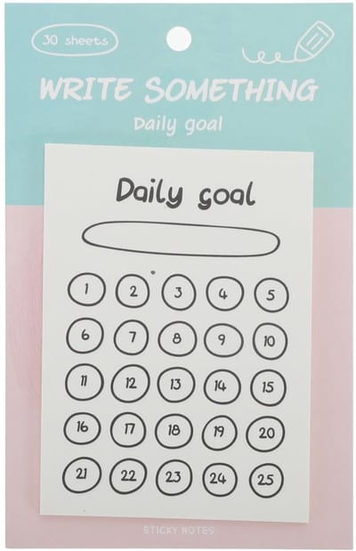 Dailygoods- Memo-Pads Duurzaam - Sticky Notes - Kleine Notities - Organisatie - Herinneringen - Praktisch Formaat