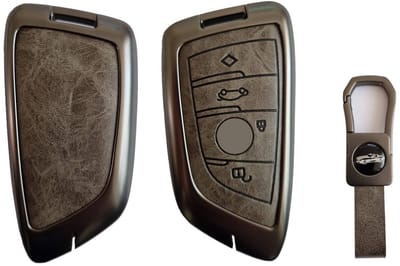 Autosleutel Hoesje geschikt voor BMW G20 - G21 - G30 - G31 - F40 - F48 - G01 Metalen Luxe Sleutelcover
