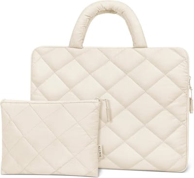 Schokbestendige Laptoptas met Handvat - Waterafstotende Sleeve voor Laptop en Accessoires