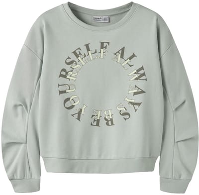 NAME IT - NKFPTAROUND LS SWEAT BRU - Meisjes - Sweaters