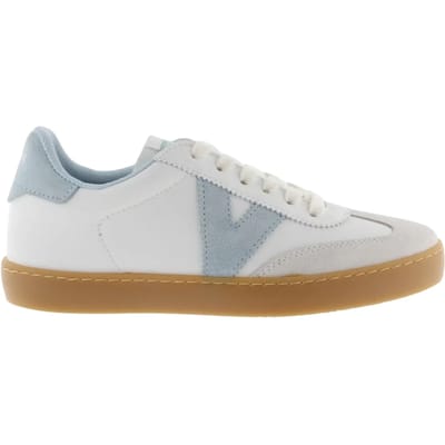 Leren en suede effect sneakers Victoria Berlin