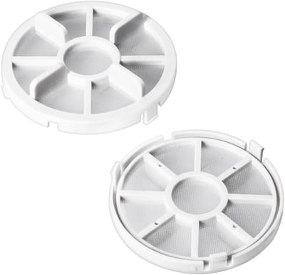 Dailygoods- Filtervervanging 2 Stuks - HEPA-filters - Compatibel met Dreame L10s Pro Ultra/L40 Ultra/X40 Ultra - Duurzaam - Beschermt vacuümmotor - Filtert 99,98% deeltjes - HEPA-filter