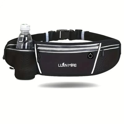 Livano Heuptas - Heuptasje - Heuptasjes - Money Belt - Dames - Heren - Festival - Wandelen - Fanny Pack - Zwart