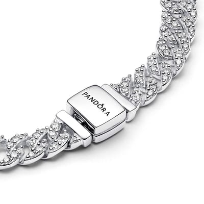 Pandora 593008C01 - Pave Gourmet Tennis - Armband-lengte 16 cm