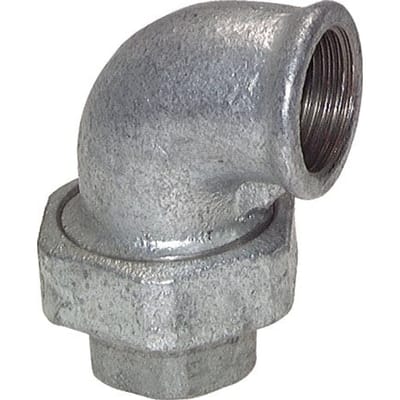 90Graden Unie Connector Rp2 1/2'' Vrouwelijk Gietijzeren Conische Dichting 25Bar (351,25Psi)