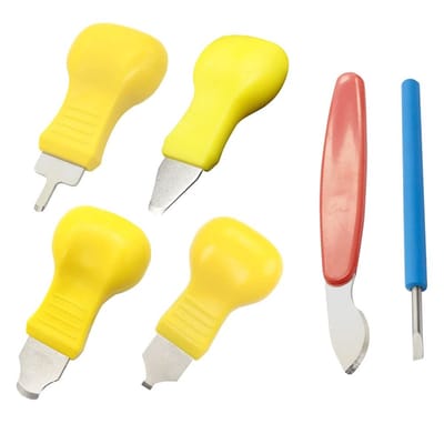 Dailygoods - Horlogeopener - Horlogereparatiegereedschapsset - 6-delige kit - Perfect voor horlogekastverwijdering - Geschikt voor dagelijks g...