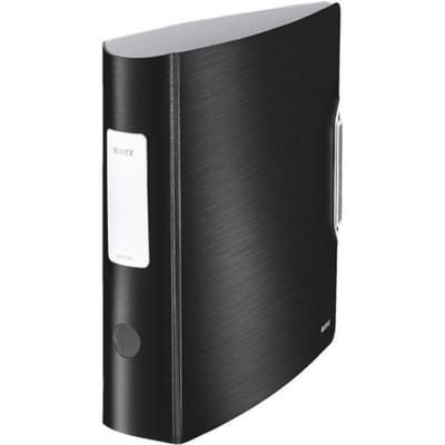Leitz 180° Active Style Ordner voor 500 A4 Vel - Rugbreedte van 82mm - Satijn Zwart
