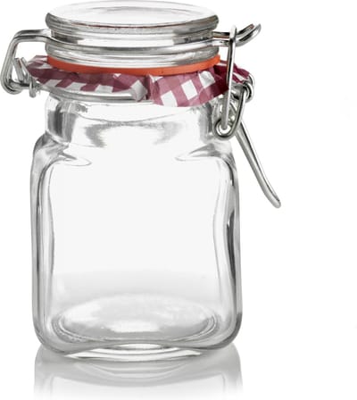 Kilner - Vierkante Weckpot - 70 ml - Klein