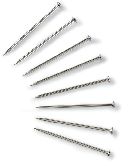 PRYM Spelden ijzer No. 105 0,85 x 30 mm zwart 021141 - Spelden - Prym