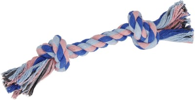 Springos Honden Speelgoed - Duurzaam - Hondenspeeltje - Touw - Blauw/Paars