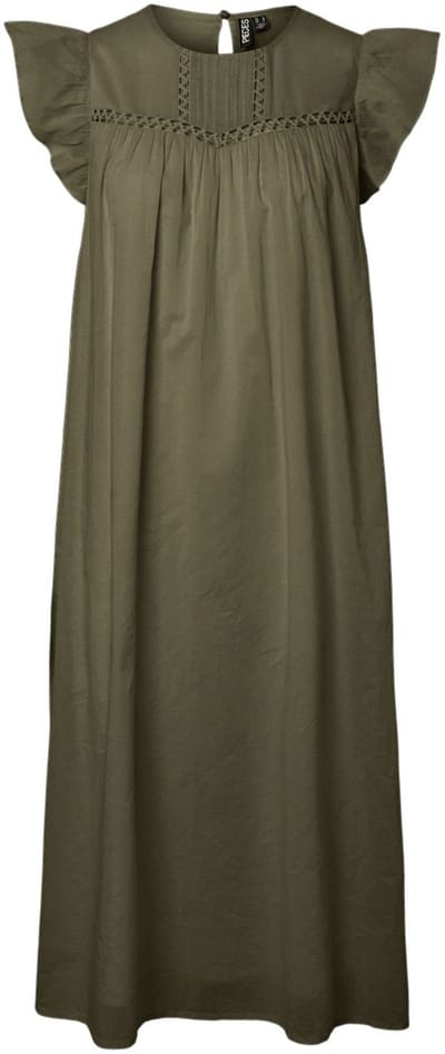 Pieces Midi jurk PCASTRID KAPMOUWEN