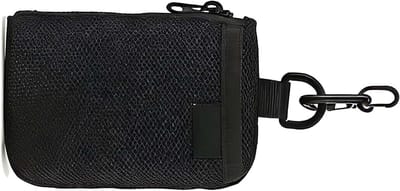 Multifunctionele sleutelhouder voor heren, minimalistische portemonnee met ritssluiting, perfect voor dagelijks gebruik en outdooractiviteiten, compact en stijlvol