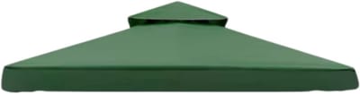 Partytent Vaylen - Dak groen - 3x3m doek - Tentdoek - Vervangend dak voor tent - Paviljoen - Waterdicht