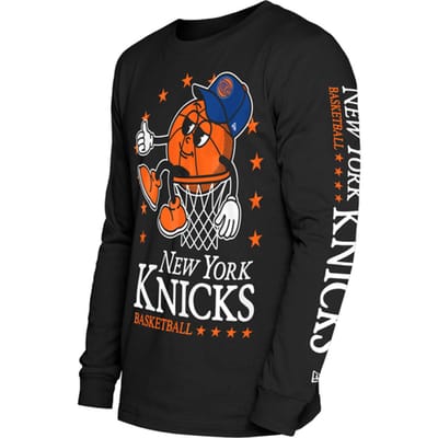 New Era NBA New York Knicks Oversized Sweatshirt Zwart