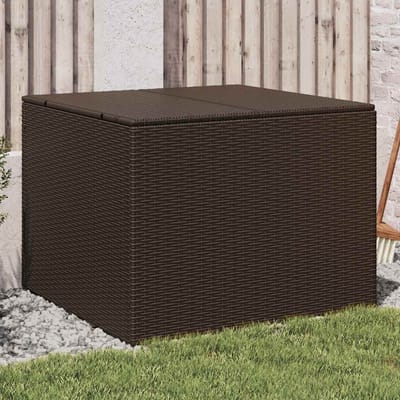 vidaXL - Tuinbox - 291 - L - poly - rattan - bruin