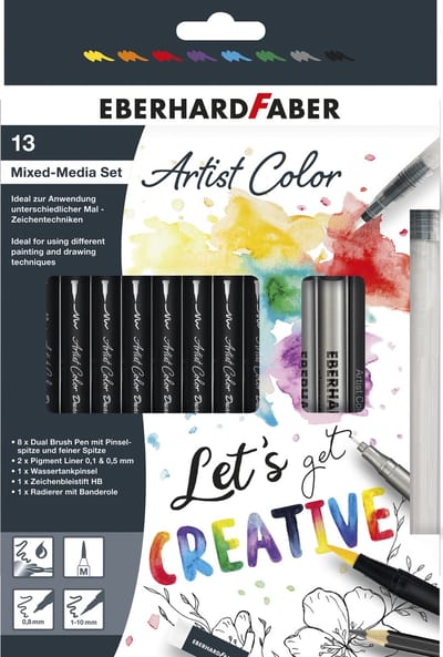 Eberhard Faber Mixed media set - 13-delig - EF-558213