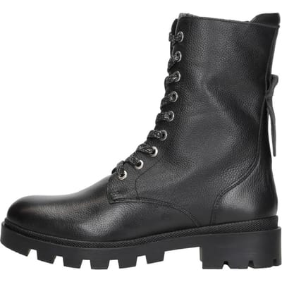 SUB55 Veterschoen hoog Veterschoen hoog - Zwart - Maat 39