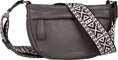 TOM TAILOR Schoudertas Palina Cross Bag Dark Grey Donkergrijs