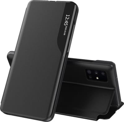 Techsuit eFold Book Case voor Samsung Galaxy A51 4G/5G - Zwart