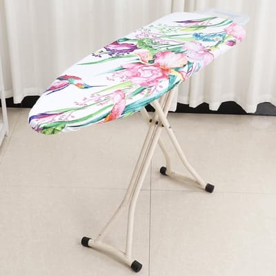 Strijkplankhoes Katoen - Beschermhoes Strijkplank - Strijken Thuis - Dubbellaags Vulling - 52 x 20 Inch - Marmer Patroon