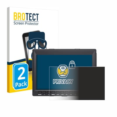 BROTECT - privacy screenprotector voor Feelworld FW759 7" - Folie Beschermfolie Blauwlichtfilter 2 Stuks