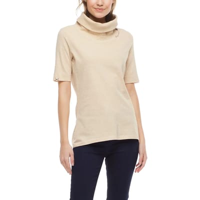 Dames turtleneck katoenen T-shirt Ragwear Lektra