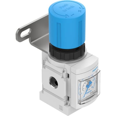Festo Drukregelaar G1/8'' 0.3-7bar 1150l/min - 543520 - P2WTZ