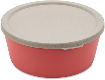 Kom met deksel, 0.4 L, Organic, Natuur Koraal - Koziol | Connect Bowl