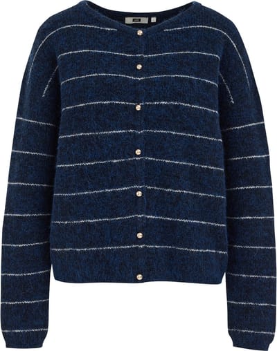 WE Fashion Knitted Cardigan Dark Blue Taglia: M | Maglioni a maglia Outlet | Donna | Blu