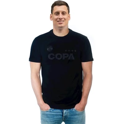 COPA - COPA All Black Logo T-Shirt - Heren - Zwart - S