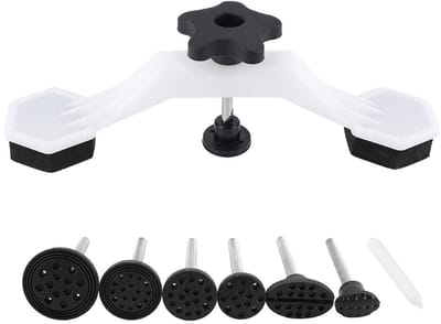 Dailygoods- Deukentrekker - Brugtrekker - Reparatieset - Treklipjes - Schilderloze Reparatie - Voor Auto/Koelkast - Deukreparatieset