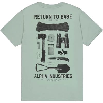 T-shirt Alpha Industries Return To Base
