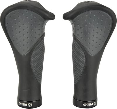 Fiets handvatten - Ergonomische grips - Comfortabel fietsen - 3-componenten ontwerp - One size - Zwart