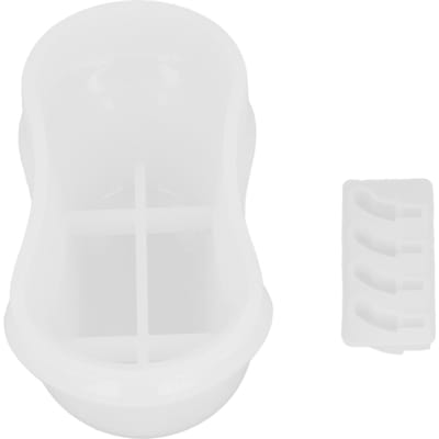 Moules en résine pour rangement de baignoire, démoulage facile, moulage époxy en silicone pour porte-clés