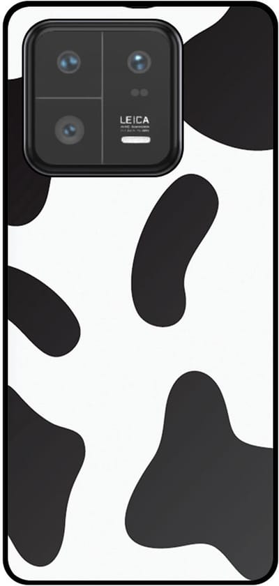Smartphonica Telefoonhoesje Geschikt voor Xiaomi 13 Pro met Koeienvlekken Opdruk - TPU Backcover Case With Cow Patches Design geschikt voor Xiaomi 13 Pro