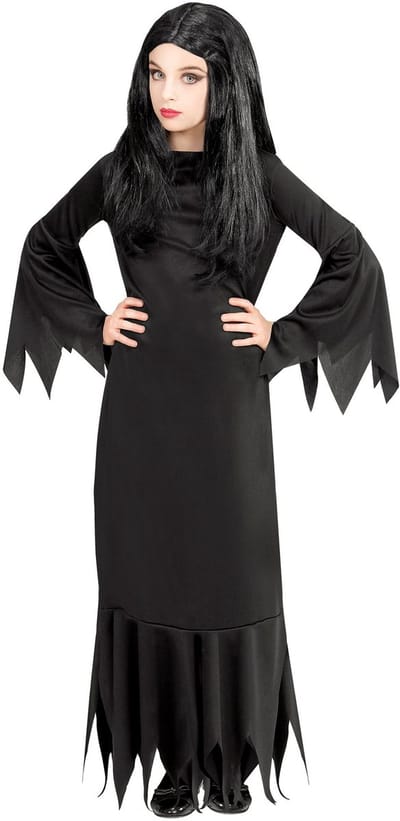 Heksen jurk Mortisia le Petit