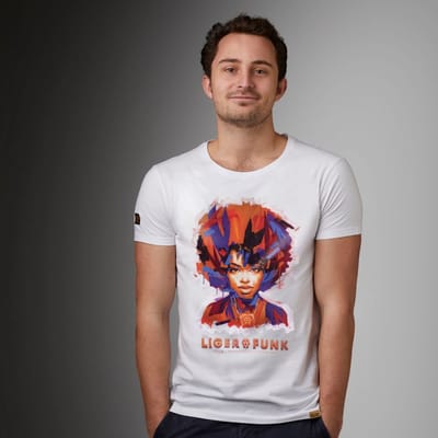 LIGER - Limited Edition van 360 stuks - Lennaert Koorman - Funk - T-Shirt - Maat M